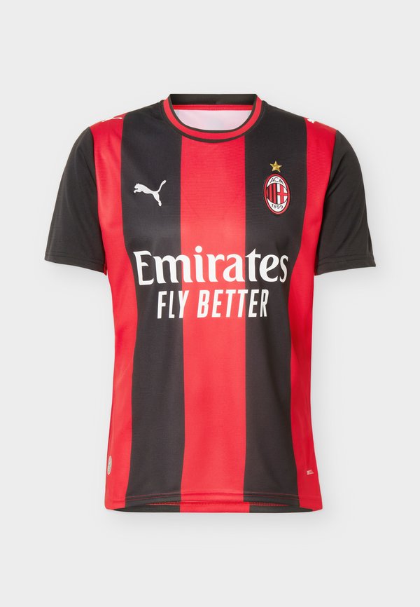 Puma AC MILAN HOME REPLICA - Club wear - black/for all time red