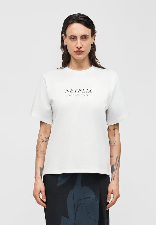 Victoria Beckham CLASSIC FIT SLOGAN TEE