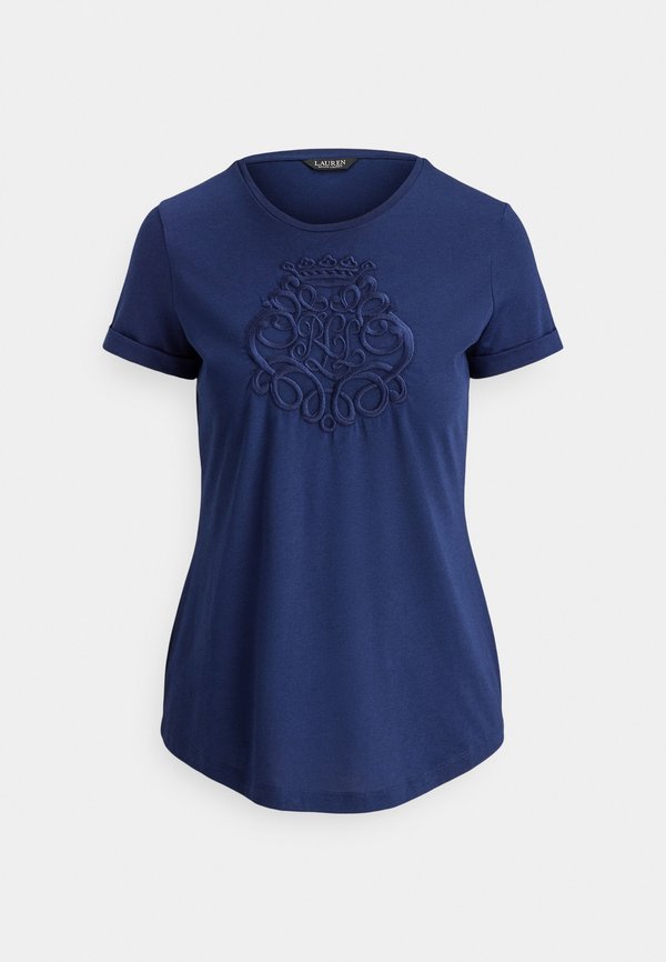 Lauren Ralph Lauren EMBROIDERED-LOGO COTTON-MODAL JERSEY TEE