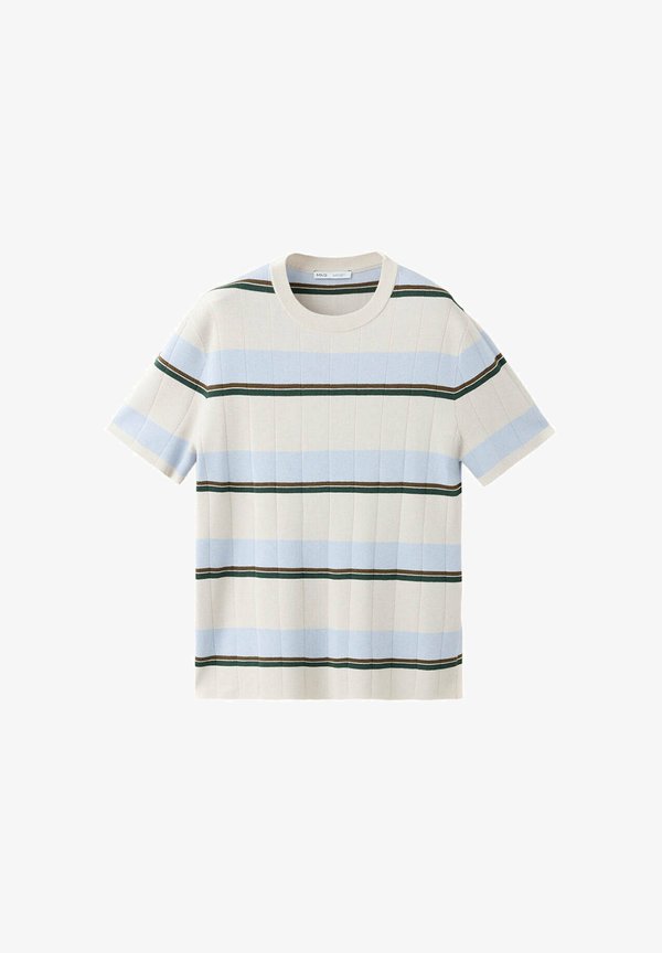 Mango ADULT - Print T-shirt - grey