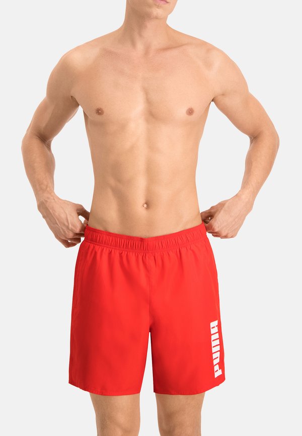 Puma MID - Swimming shorts - red