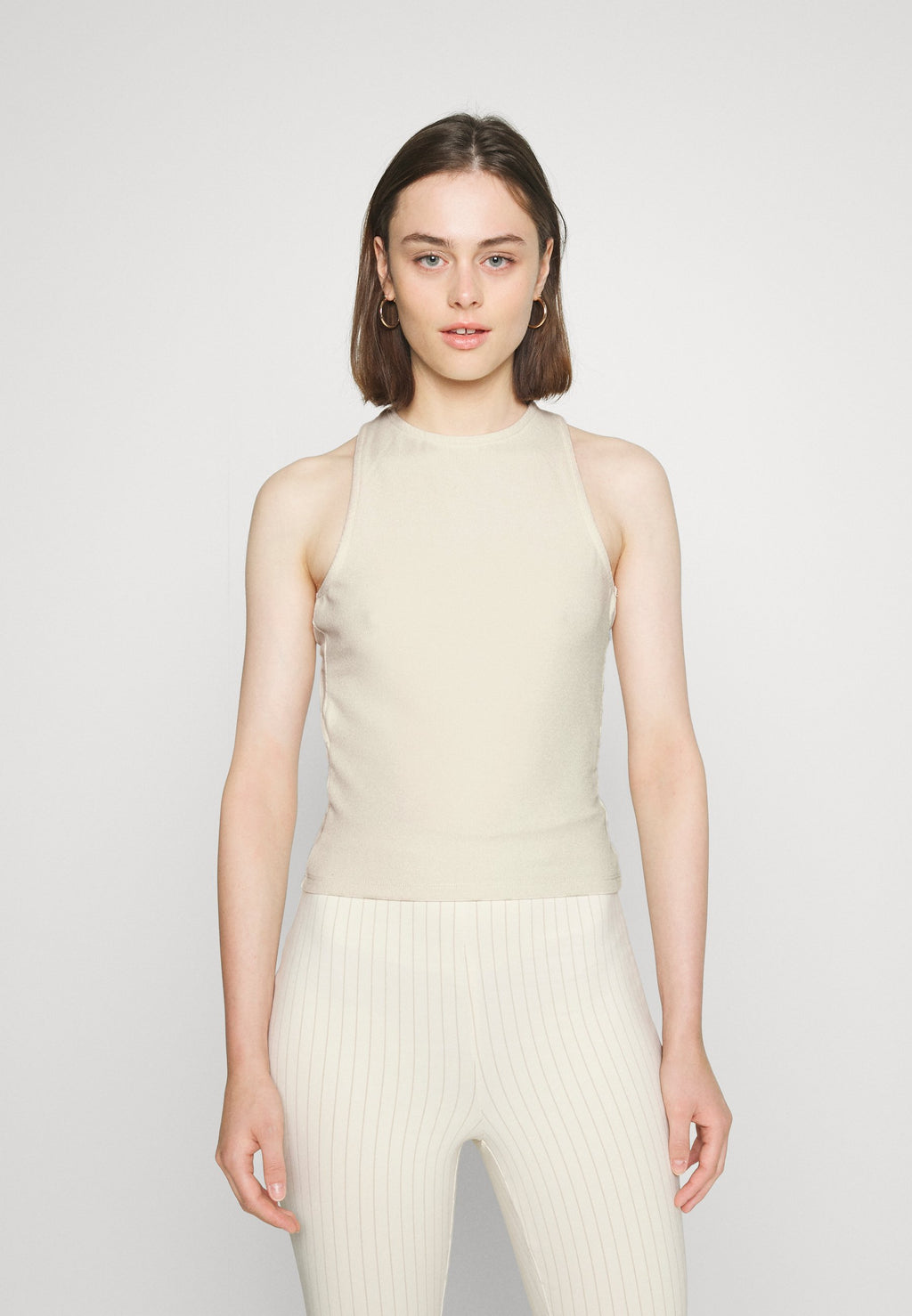 NA-KD FEMMEBLK CROSSED BACK TOP