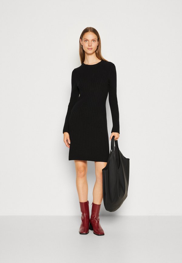 Marc O'Polo DRESS LONGSLEEVE ROUND NECK TRANSFER DETAIL