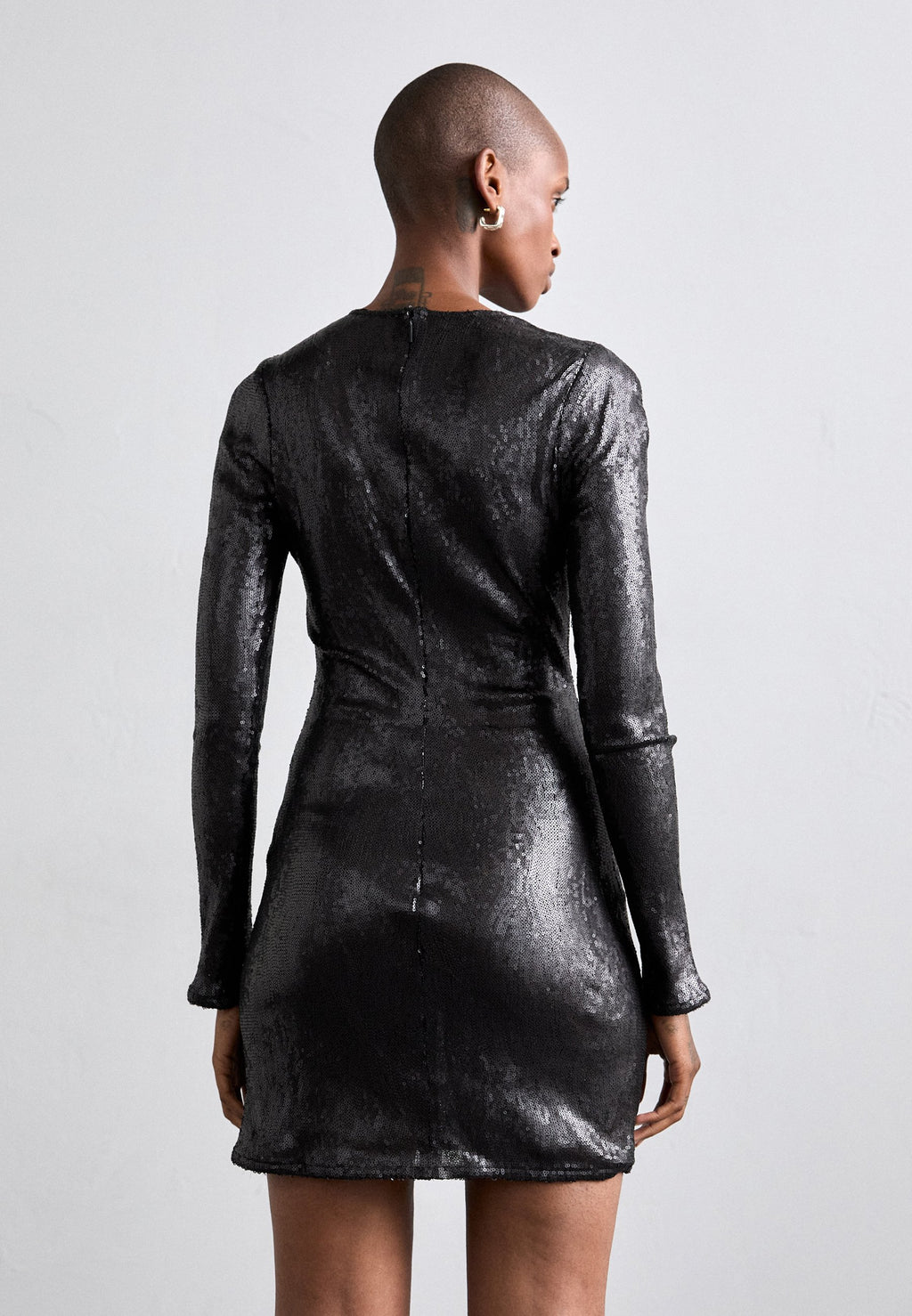 032c IRENE SEQUINNED MINI DRESS