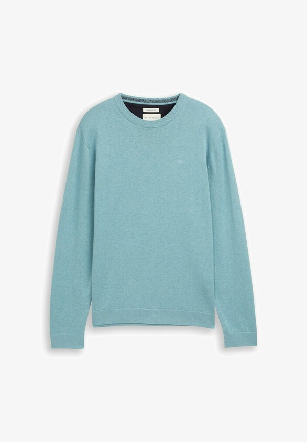 TOM TAILOR TOM TAILOR PULLOVER STRICKPULLOVER - Jumper - tourmaline melange