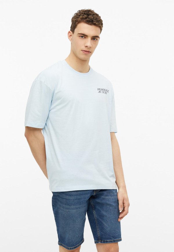 s.Oliver T-SHIRT - Print T-shirt - arktisblau