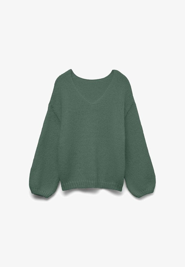 Vero Moda Knitted VMMAYBE Knitted - Jumper - laurel wreath
