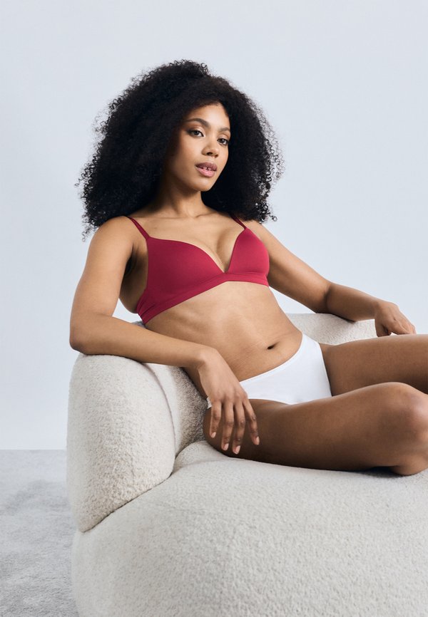 Tommy Hilfiger MICRO ESSENTIALS PADDED TRIANGLE - Triangle bra - rouge