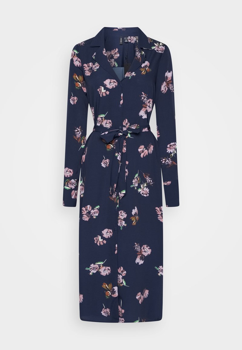 VMLYDIA CALF SHIRT DRESS  - Vero Moda Tall - View 1