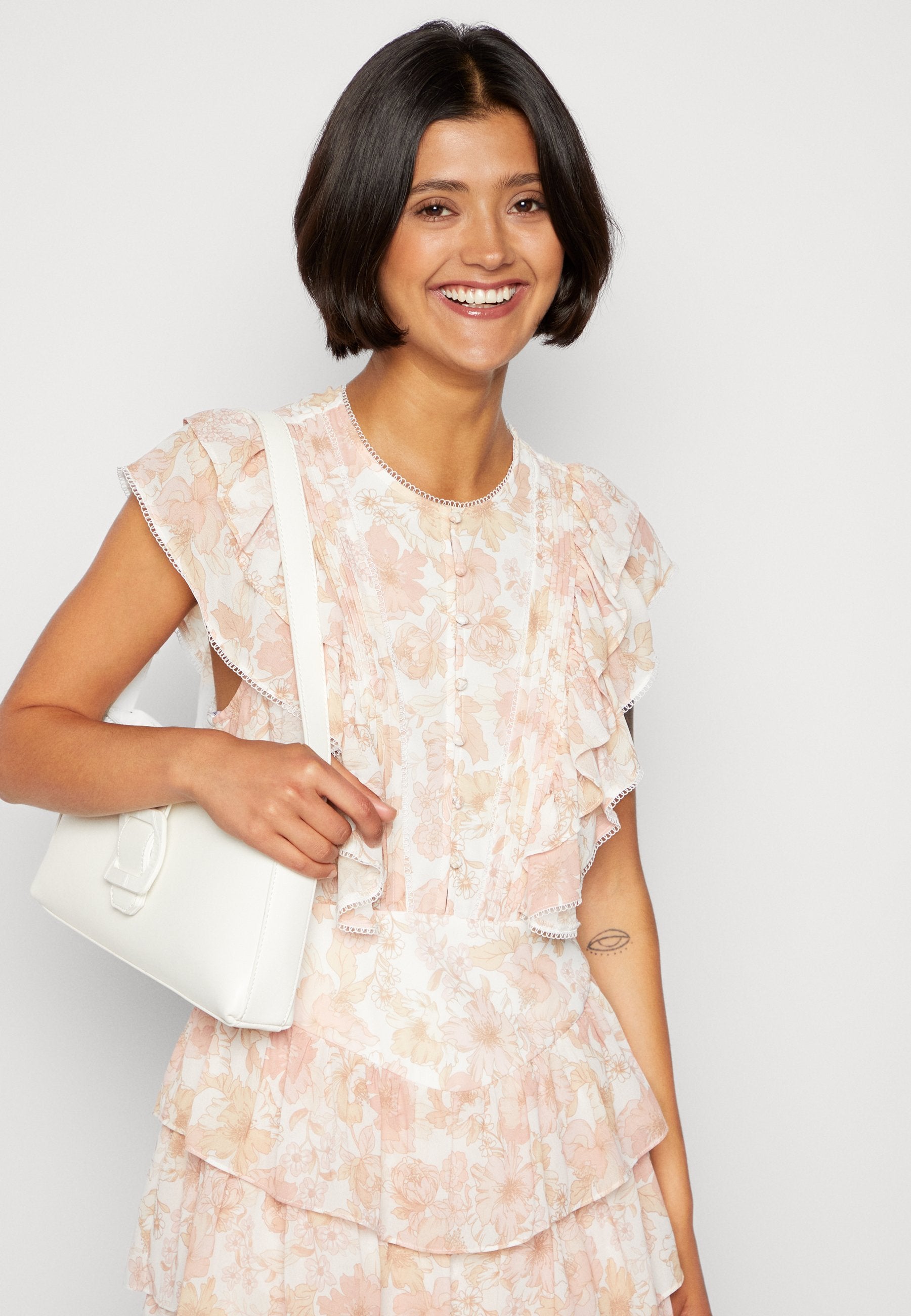 Forever New ASTRID RUFFLE TIERED MINI