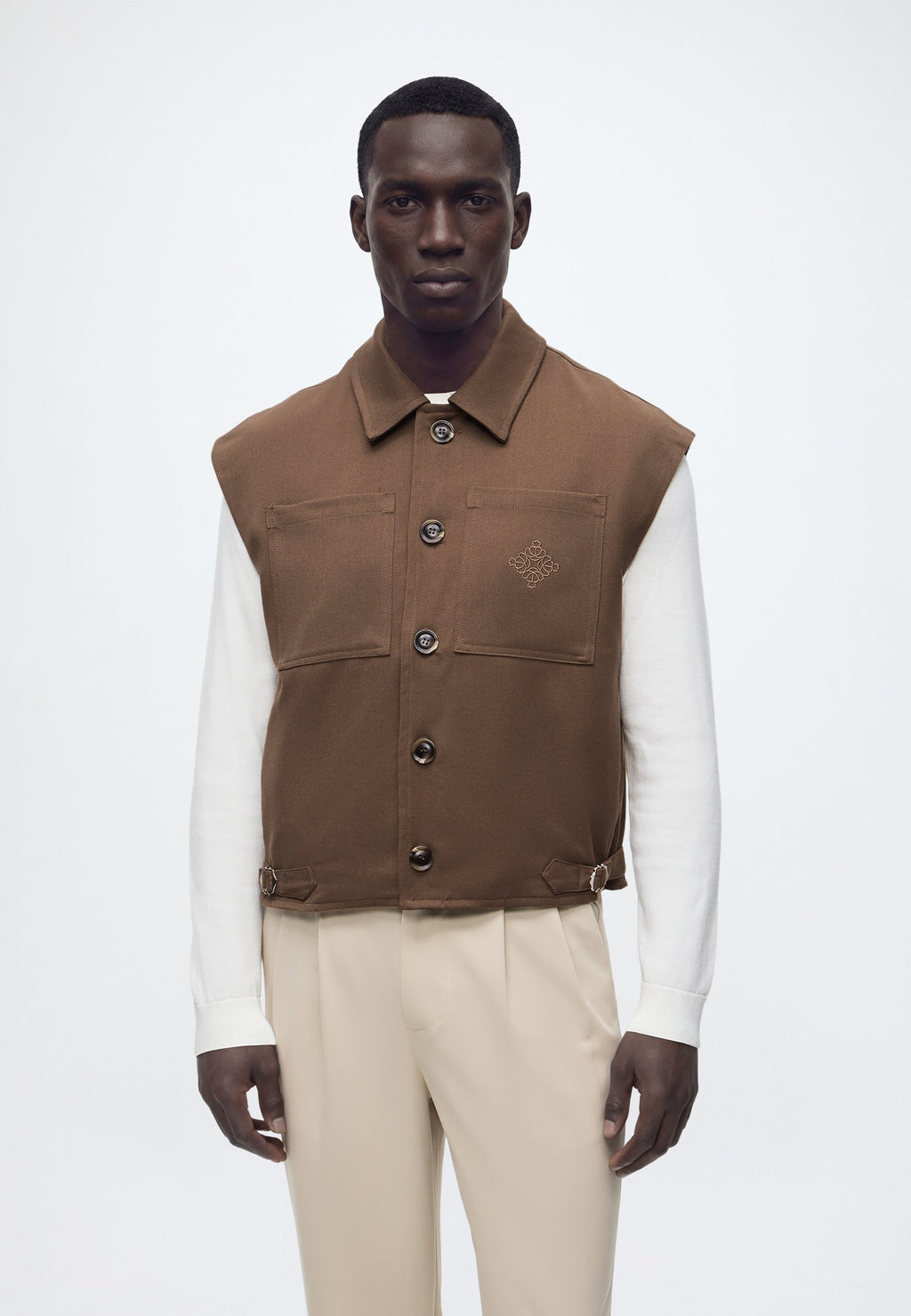 Heathe BADIGA SLEEVELESS EMBORIDERED JACKET