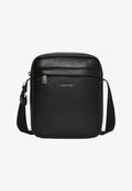 Calvin Klein RAISED REPORTER - Cross body bag - black