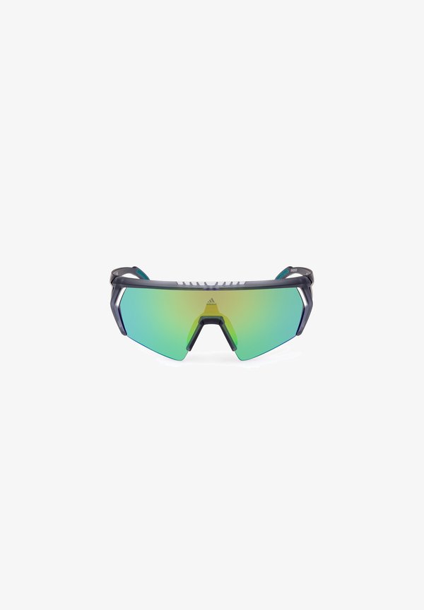 adidas Performance MASKENFORM - Sports glasses - grigio verde specchiato