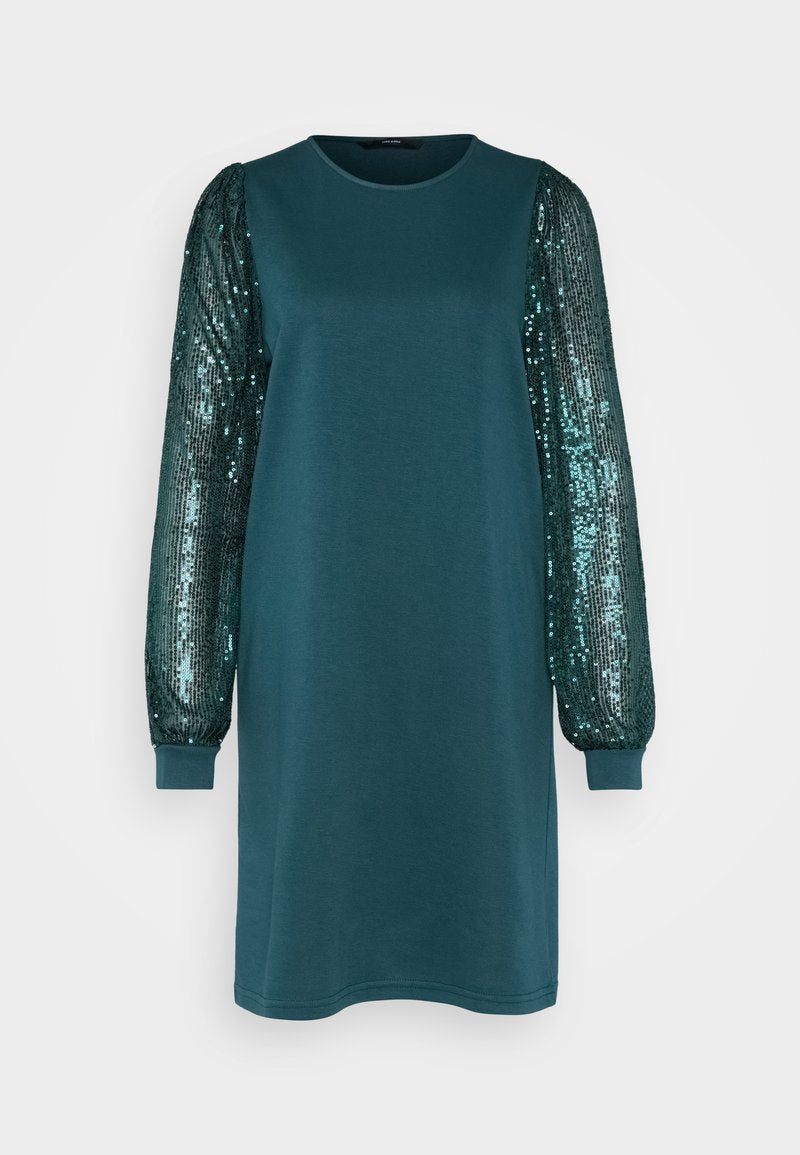 VMCHARLOTTE SEQUINS SHORT DRESS - Vero Moda Tall - View 1