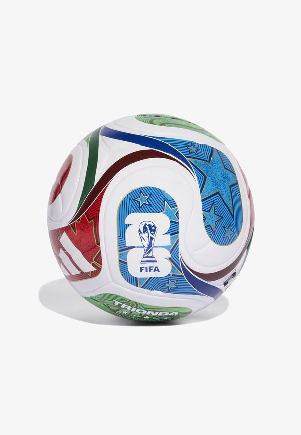adidas Performance WORLD CUP 26 TRIONDA LEAGUE BALL - Football - white team royal blue solar blue power red