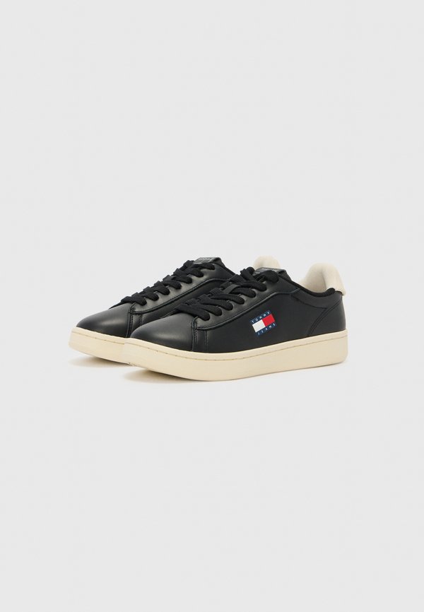 Tommy Jeans ARCHIVE COURT LEATHER TRAINERS