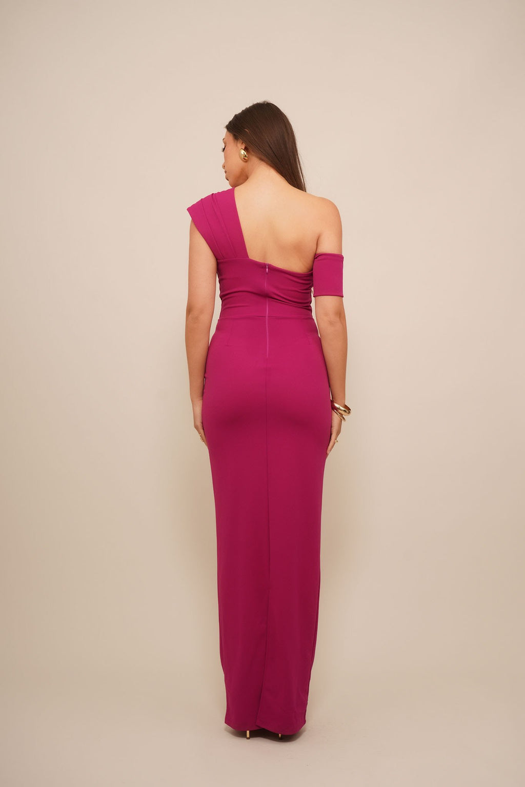 WAL G. RHODA ASYMMETRIC MAXI