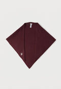 Tommy Hilfiger CASHMERE BLEND LOGO EMBROIDERY TRIANGLE SCARF - Scarf - marzemino