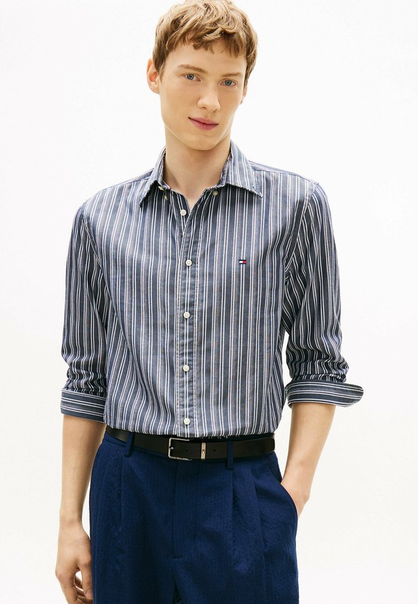Tommy Hilfiger Shirt - carbon navy   stripe