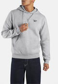 Reebok NOAH SMALL LOGO - Hoodie - light grey marl