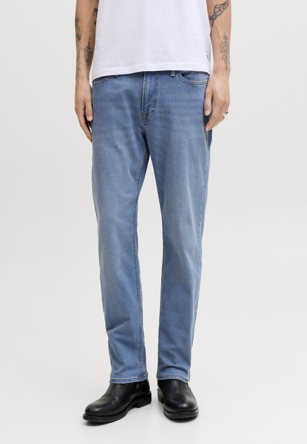 Jack & Jones Regular fit JJICLARK JJBASIC SQ 330 NOOS - Straight leg jeans - blue denim
