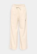 adidas Sportswear ALL SZN FLEECE LOOSE WIDE LEG - Tracksuit bottoms - crystal linen