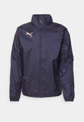Puma TEAMGOAL ALL WEATHER  - Waterproof jacket - navy/white