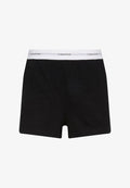 Calvin Klein Underwear SHORT LOGO COTTON JERSEY - Pyjama bottoms - black