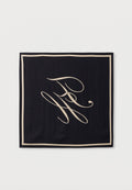 PURE SILK LOGO SCARF Media 1