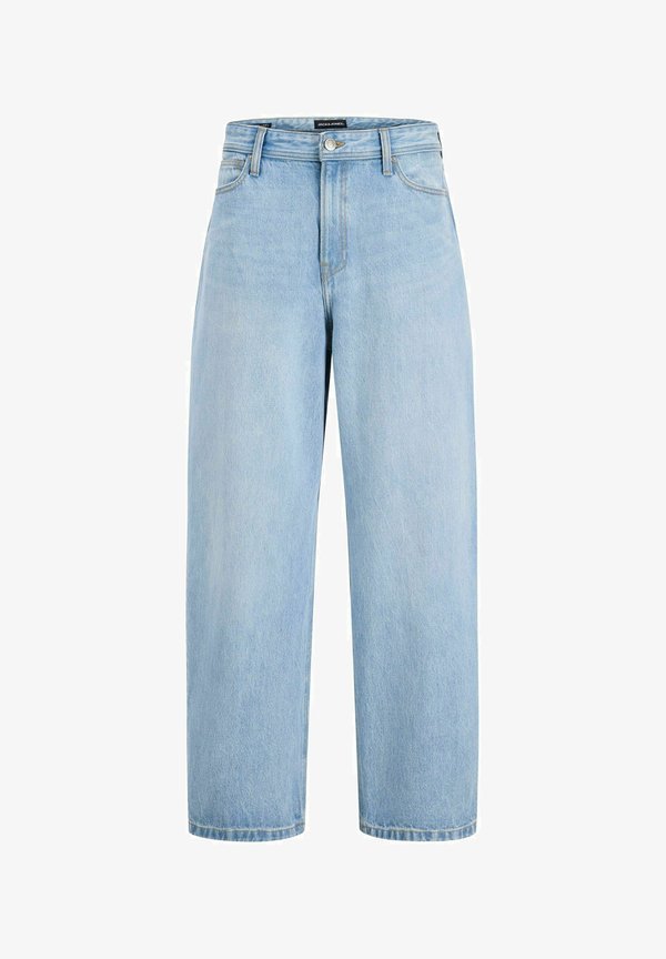 Jack & Jones Barrel fit JJIJOEY JJCREW NS 870 ST LN - Baggy Jeans - blue denim
