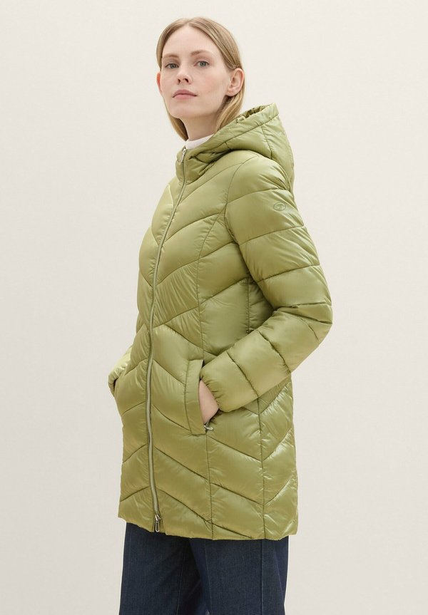 TOM TAILOR Winter coat - dark sage