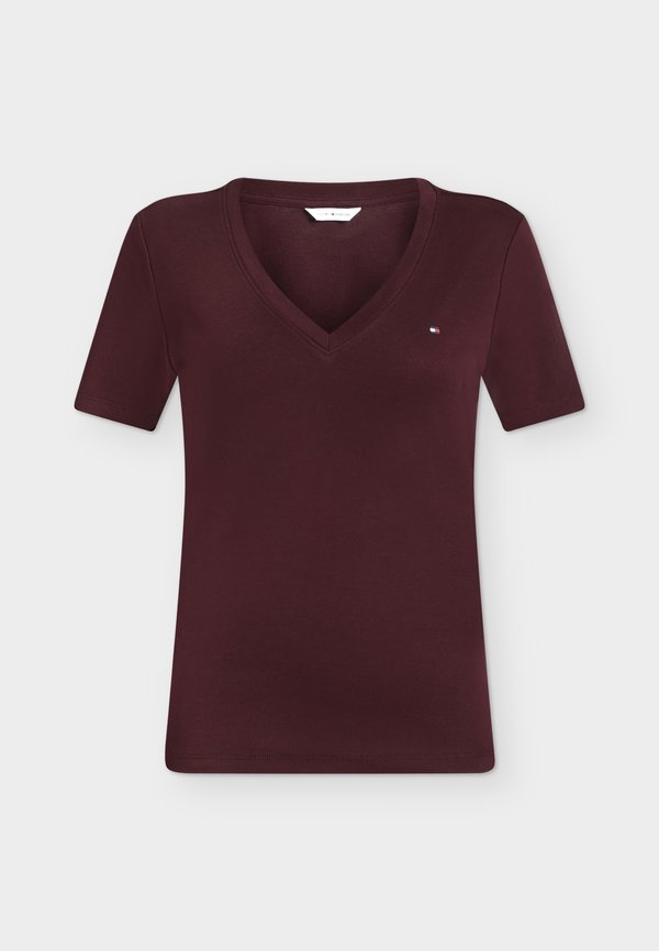 Tommy Hilfiger CODY  - Basic T-shirt - deep burgundy