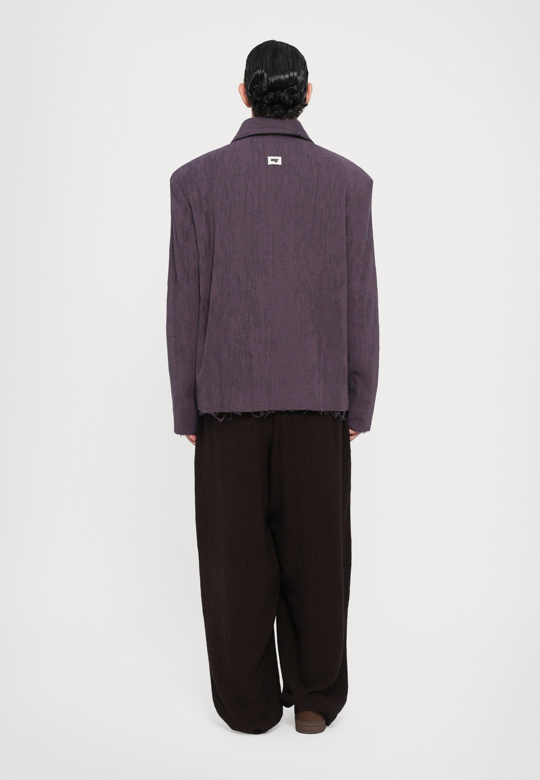 Dhruv Kapoor PLEATED TEXTURE JACKET
