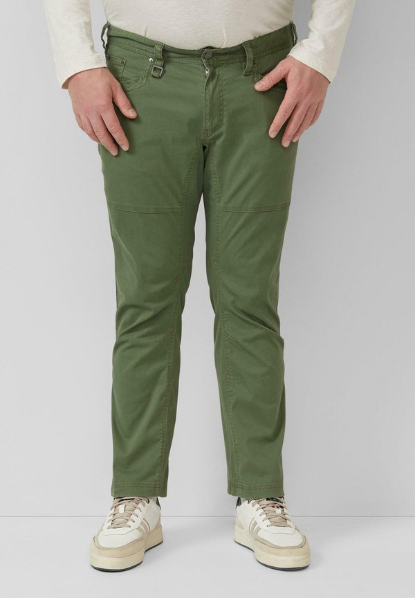 s.Oliver CASBY - Trousers - olivgrün