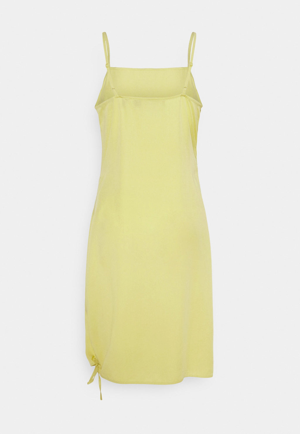 NU-IN ASYMMETRIC DRAWSTRING DRESS