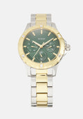 Guess MIST - Watch - gold-coloured/green