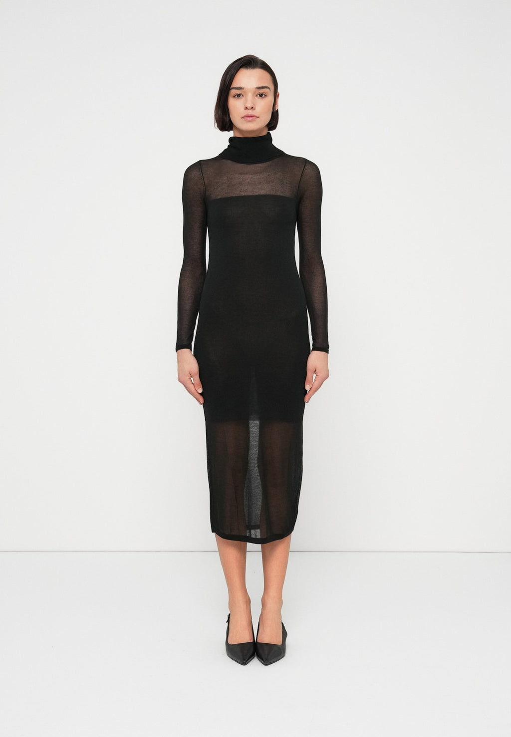 GAP SHEER MIDI DRESS