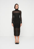 GAP SHEER MIDI DRESS