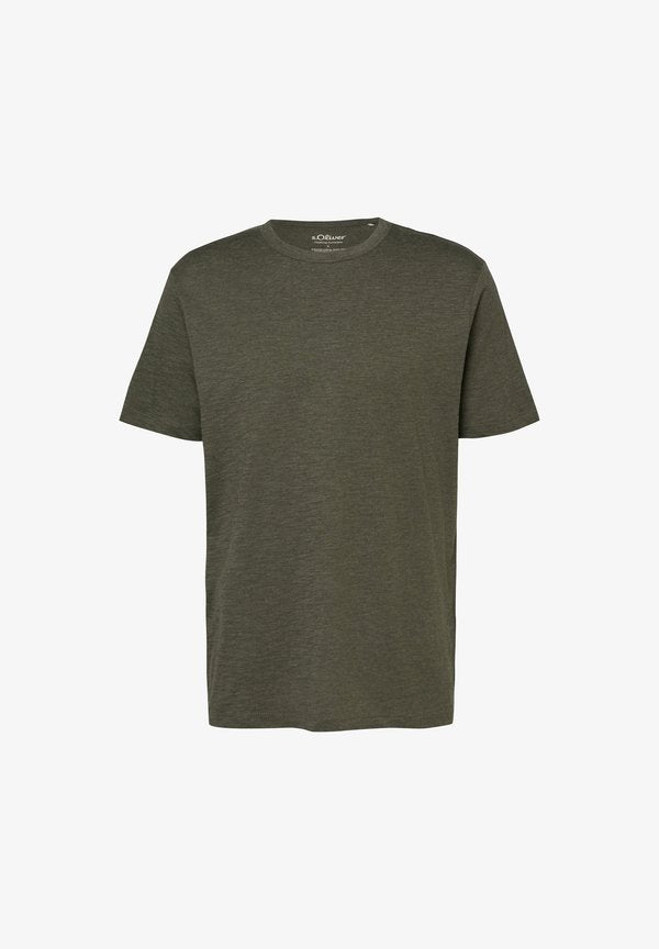 s.Oliver T-SHIRT - Basic T-shirt - olivgrün