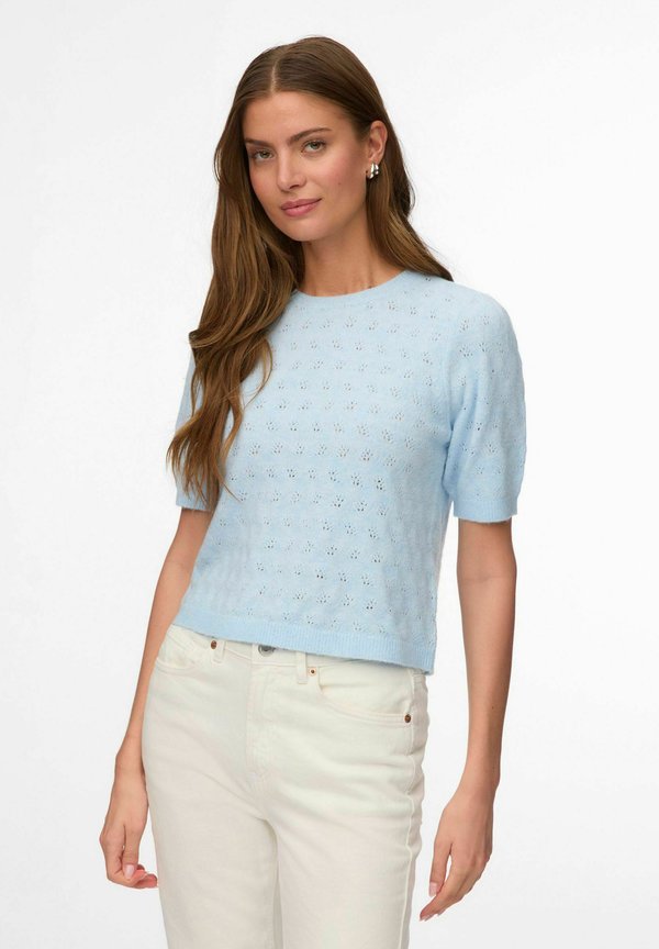 Vero Moda Print T-shirt - cashmere blue