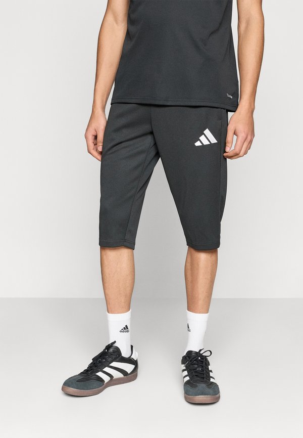 adidas Performance ENTRADA26 HALF PANTS - 3/4 sports trousers - black/white