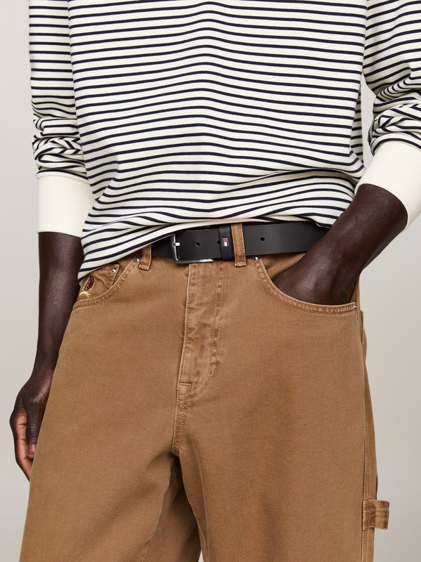 Tommy Hilfiger NEW DENTON BELT - Belt - dark tan