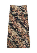New Look SPOT PRINT BIAS CUT MIDI