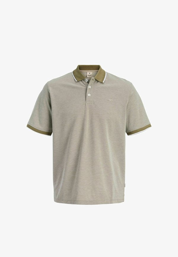 Jack & Jones POLOSHIRT PLUS SIZE POLOSHIRT - Polo shirt - martini olive