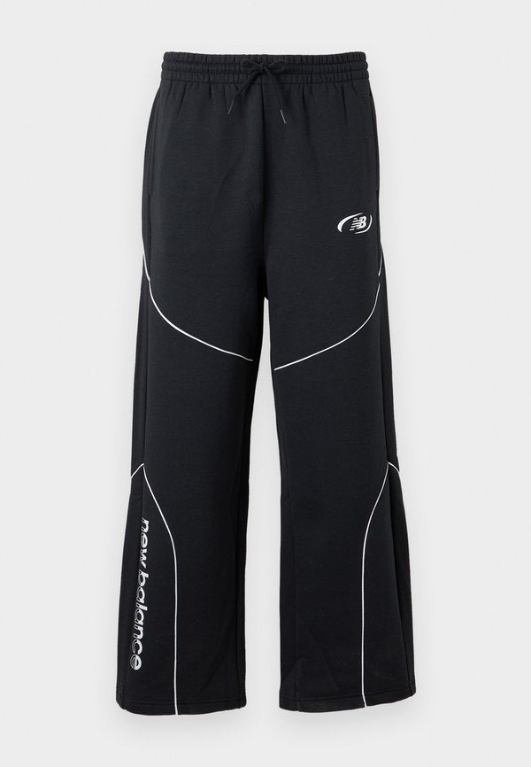 New Balance TRACKSIDE PANT - Tracksuit bottoms - black