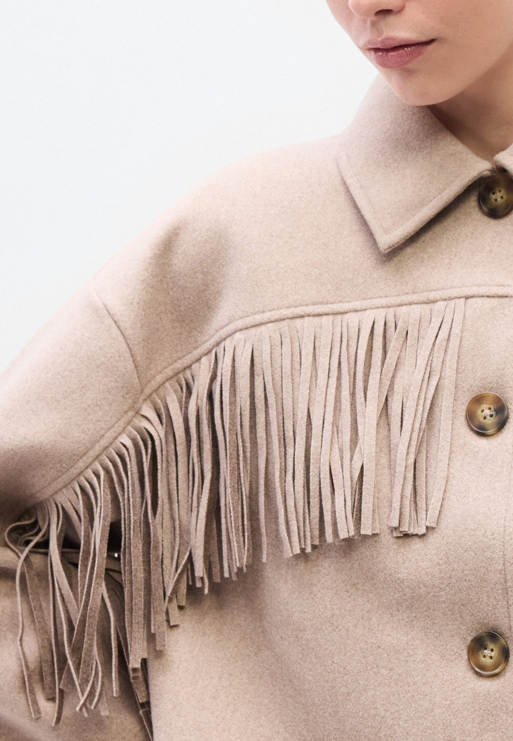 Gina Tricot FRINGE JACKET