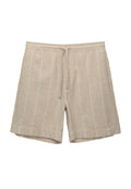 PULL&BEAR LINEN BLEND BERMUDA