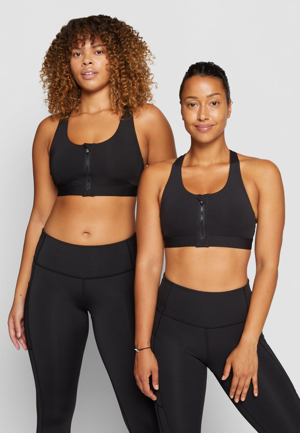 Athleta ULTIMATE ZIP FRONT BRA A-C