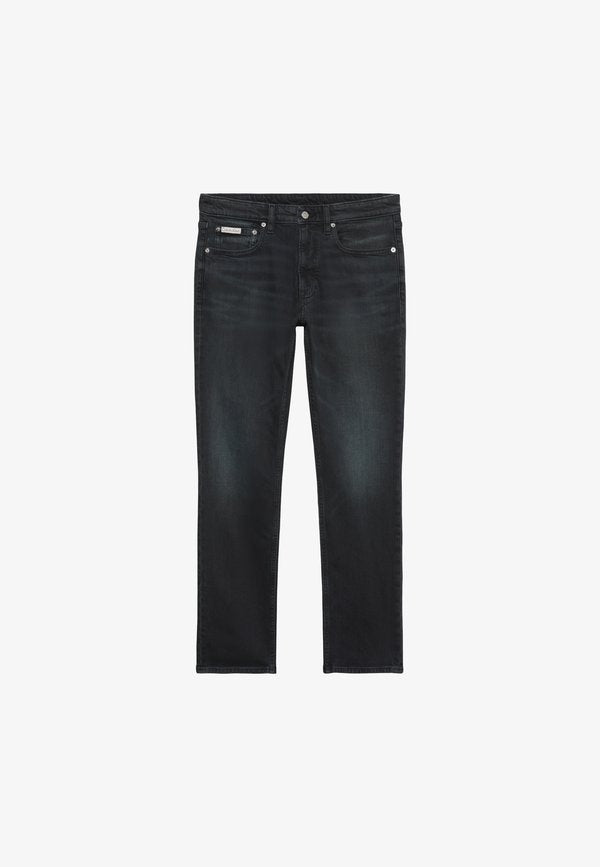 Calvin Klein Jeans SLIM MIDNIGHT EMERALD - Slim fit jeans - midnight emerald