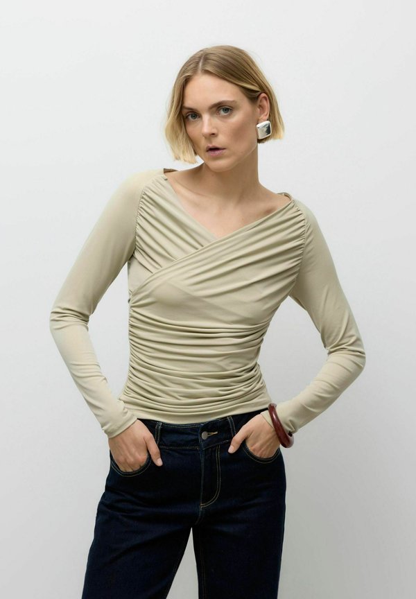 Vero Moda AWSOPHIA - Blouse - moss gray